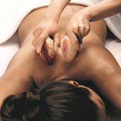 Lava Shells Massage – Μασάζ με φυσικά όστρακα