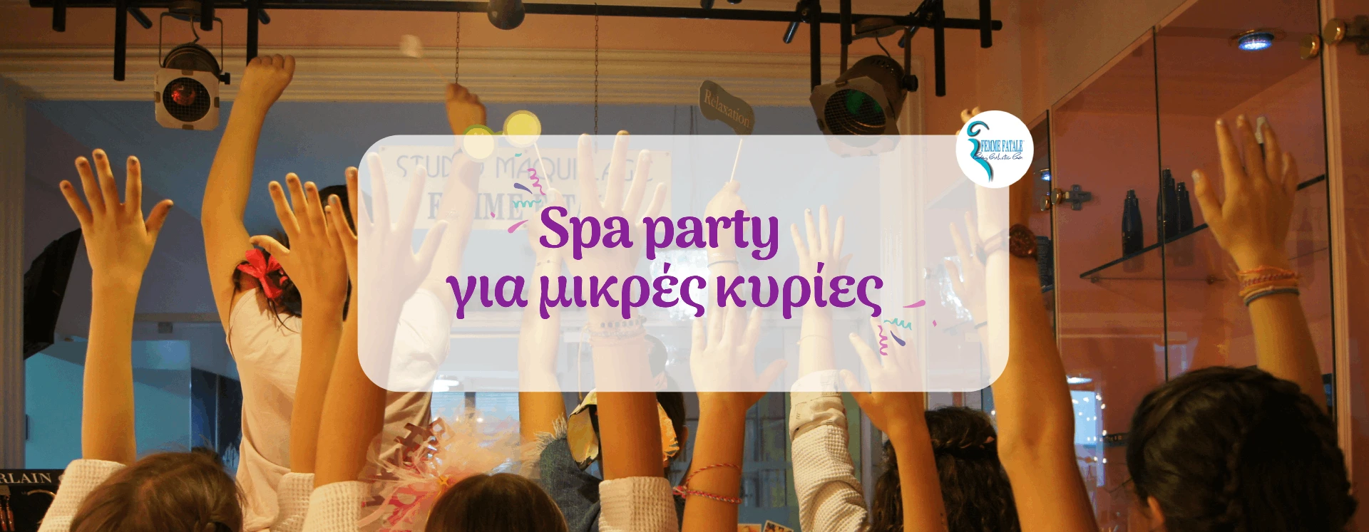 spa girls party